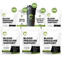 Blood Pressure Support - Buy 3 Get 2 Free (Plus 3 Free Gifts)