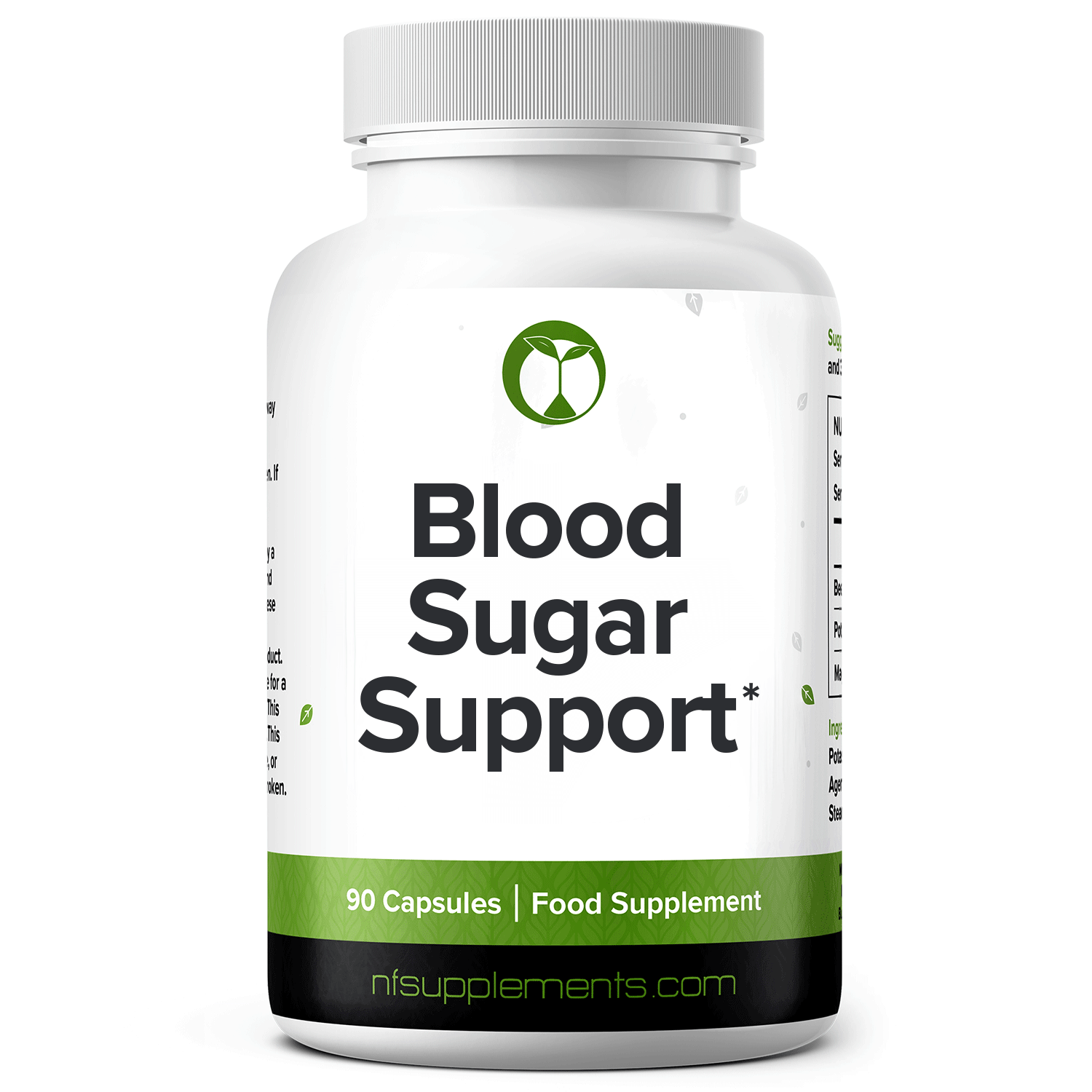 Blood Sugar Support Capsules Natural Foundation Supplements