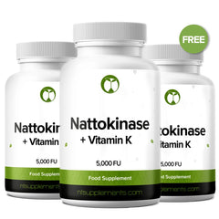 Nattokinase Capsules - Buy 2, Get 1 Free
