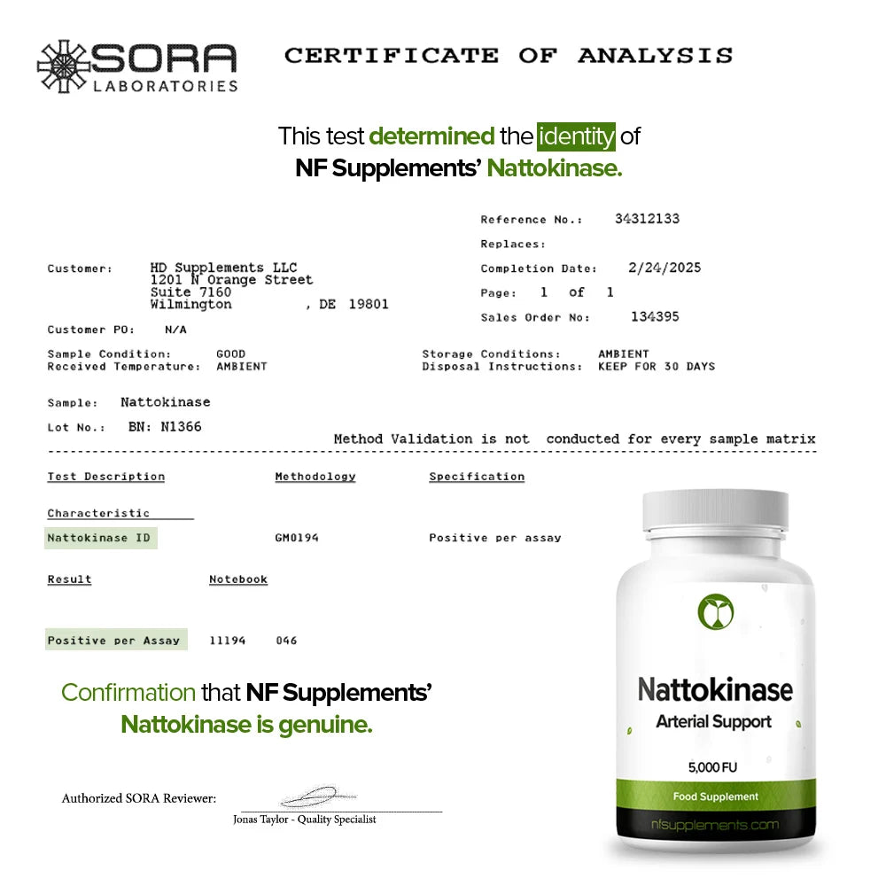 Nattokinase Capsules - Buy 2, Get 1 Free Subscription Offer