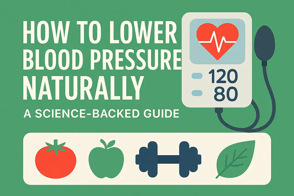 How To Lower Blood Pressure Naturally - A Science-Backed Guide