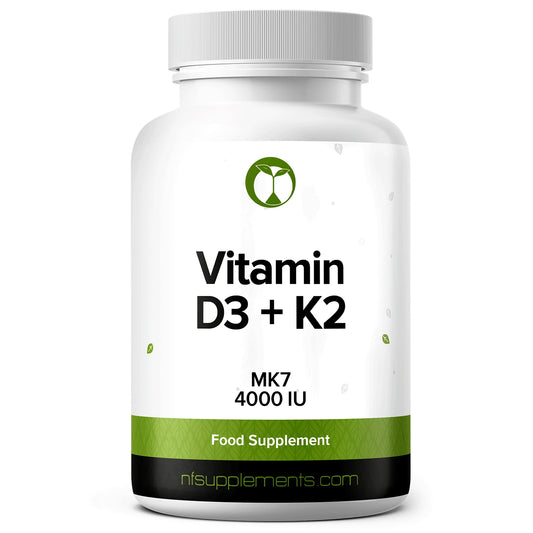 Vitamin D3 and K2 MK7 Tablets