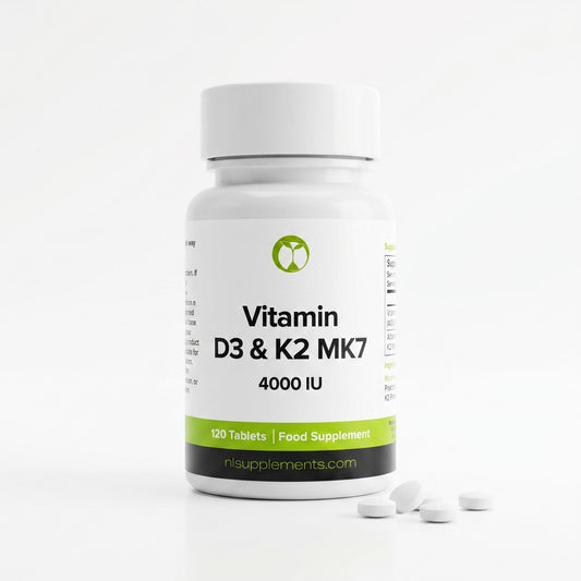 Vitamin D3 and K2 MK7 Tablets