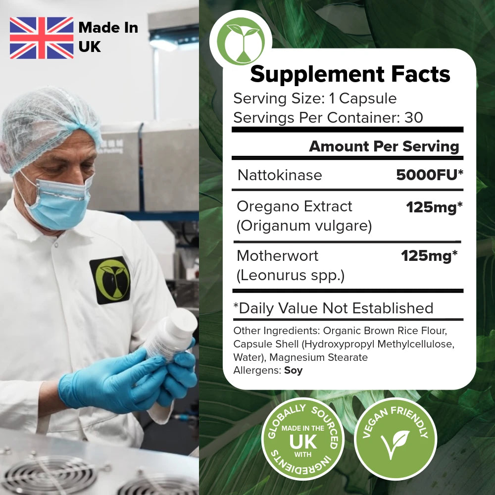 Nattokinase Capsules - Buy 2, Get 1 Free Subscription Offer