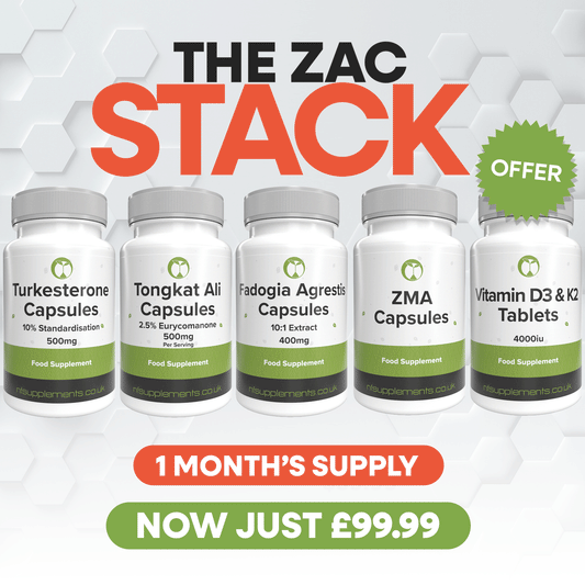 The Zac Stack - Zac Aynsley's Supplement Stack