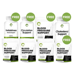 Blood Pressure Support - Buy 3 Get 2 Free (Plus Extra Gifts)
